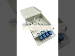 Scatola terminale in fibra ottica da interno ANSHI 4 Core per desktop con adattatore SC/UPC per FTTH