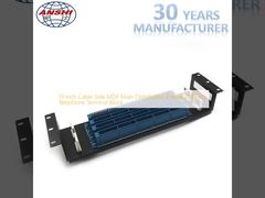 19 pollici di cavo lato MDF telaio principale di distribuzione 100 coppie blocco terminale telefonico