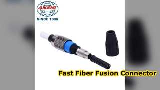 Soluzione di fusione ad alta precisione con connettore in fibra ottica veloce