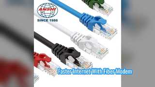 Modem in fibra ottica ad alta velocità per una connessione Internet domestica affidabile