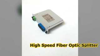 Splitter PLC in fibra ottica 1x8 ad alte prestazioni per FTTH