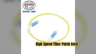 Soluzione di cavo patch in fibra ottica SC SC ad alte prestazioni