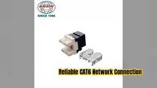 Connettore per cavo di rete affidabile CAT6 UTP Keystone Jack