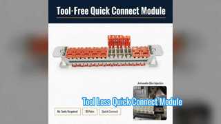Modulo di connessione rapida senza strumenti per reti ad alta velocità