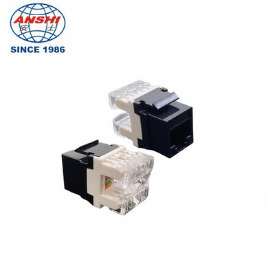 RJ45 Keystone Jack 180 Degree CAT6/CAT6A UTP for Reliable Network Connections