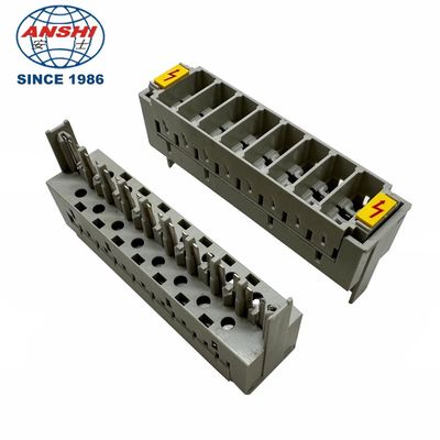 8 coppie LSA Plus Modulo 2 Polo 3 Polo Gas Tube Arrester GDT Magazine IDC Modulo Telecom