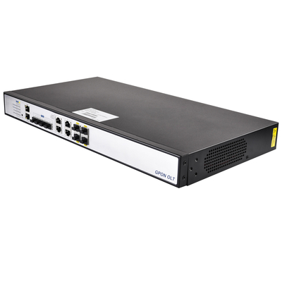 AS-OLT-01A GPON OLT Supports 1:128 split ratio,can access 512 ONU users at the same time