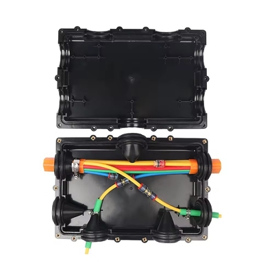 7 fori TDC FTTH Micro condotto di distribuzione Microduct chiusura per la fibra ottica sotterranea HDPE tubo bundle utilizzo ramo