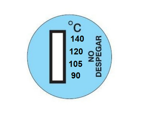 Strisce di indicazione della temperatura irreversibile 40-180°C per il monitoraggio del motore