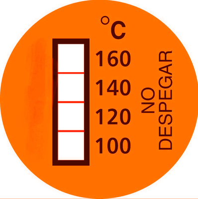 Etichette di temperatura irreversibili per il monitoraggio delle alte temperature 60~100 °C