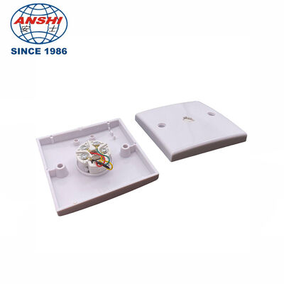 ANSHI RJ11 Socket ABS Material Network Cable Faceplate with Dust Shutter for RJ11 Voice Ethernet Wall Plat