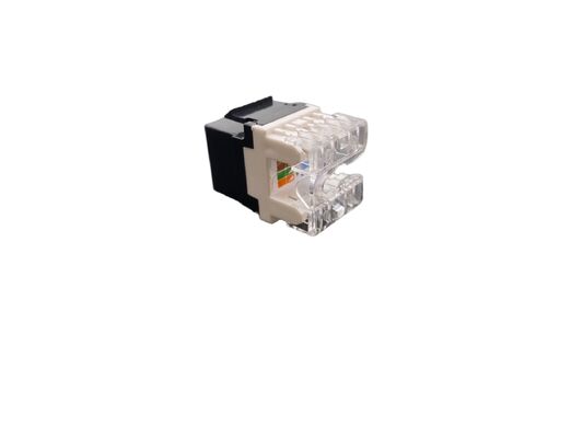 RJ45 Keystone Jack 180 gradi CAT6/CAT6A UTP per connessioni di rete affidabili