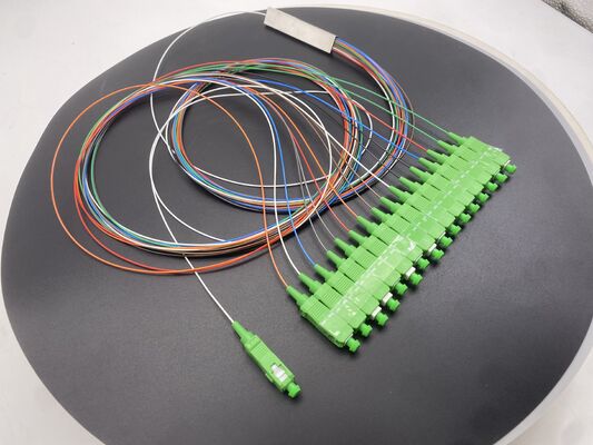 1x16 SC/APC Single Mode Fiber Optic Splitter PLC Splitter per reti FTTH e PON