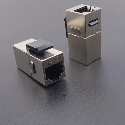 RJ45 Keystone Jack Inline Coupler CAT6 FTP/STP 8P8C Female to Female Keystone CAT 6 Jack
