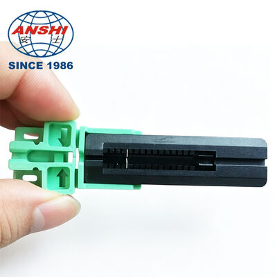 FTTH Mechanical Splicer Fiber Optic LC APC Fast Connector Metal V-groove Single Mode Multimode OM3 OM4